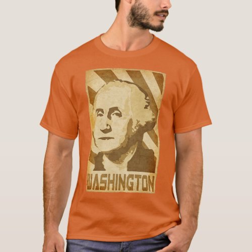 George Washington Retro Propaganda T_Shirt