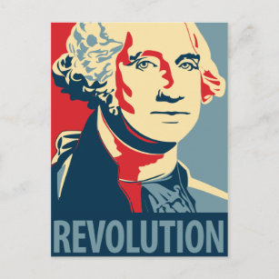 George Washington - Revolution: OHP Postcard