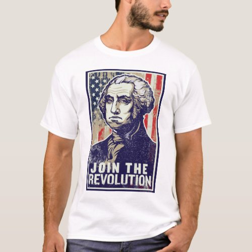 George Washington Revolution T_Shirt