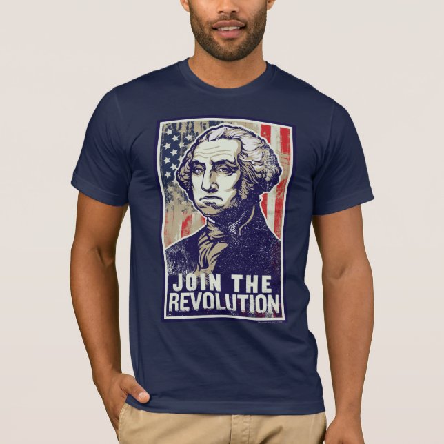 George Washington Revolution T-Shirt (Front)