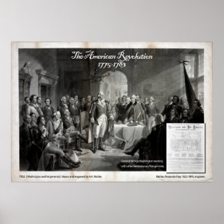 George Washington, Revolutionary War Poster