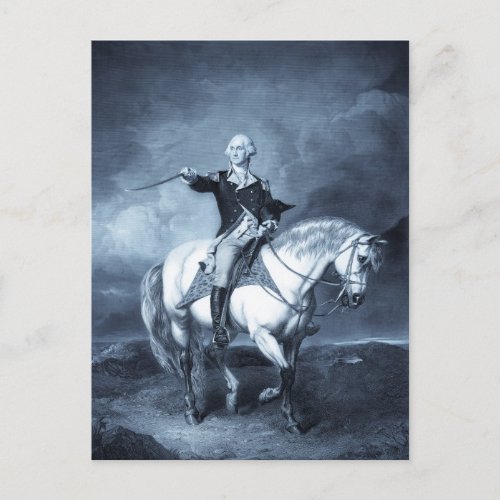 George Washington Salute postcard
