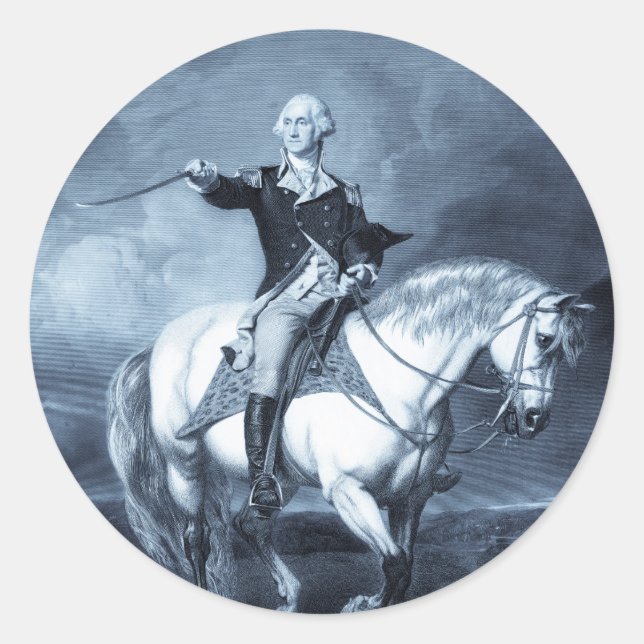 George Washington Salute stickers (Front)