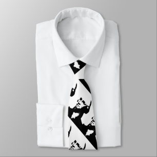 George Washington Silhouette Neck Tie
