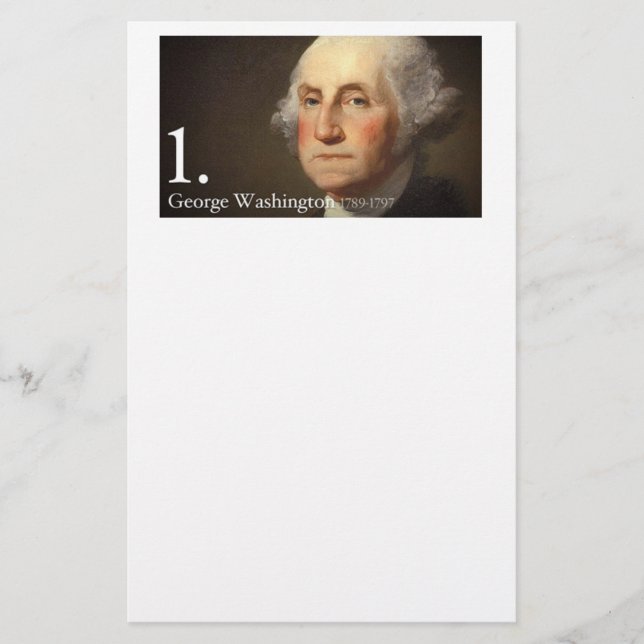 George Washington Stationery (Front)