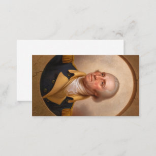 George Washington, the Standard National Likeness Business Card