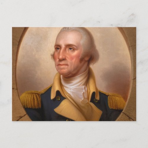 George Washington the Standard National Likeness Postcard