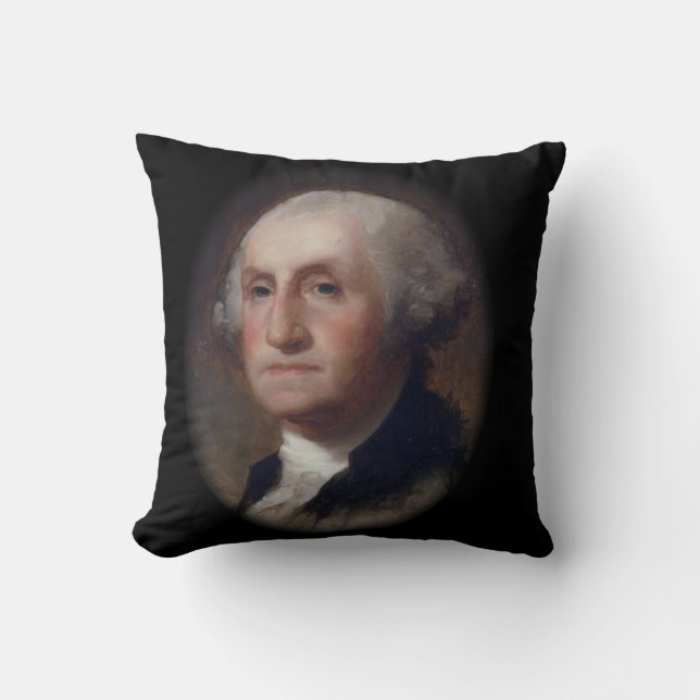 George Washington - Thomas Sulley  (1820) Throw Pillow (Front)