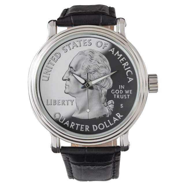 George Washington - U.S. Quarter - In God We Trust Watch (Front)