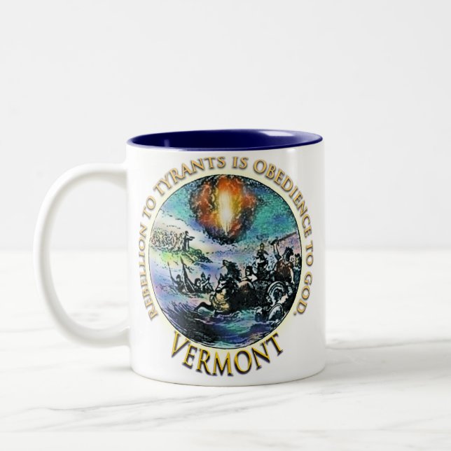 George Washington Vermont Mug (Left)