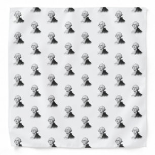 George Washington Vintage Portrait Painting Bandana