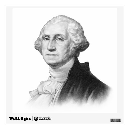 George Washington Vintage Portrait Painting Wall Decal