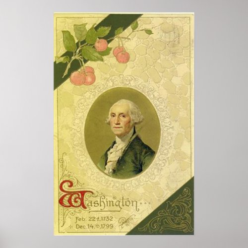 George Washington Vintage Poster