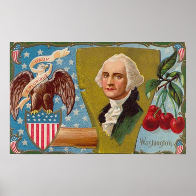 George Washington Vintage Poster (Front)