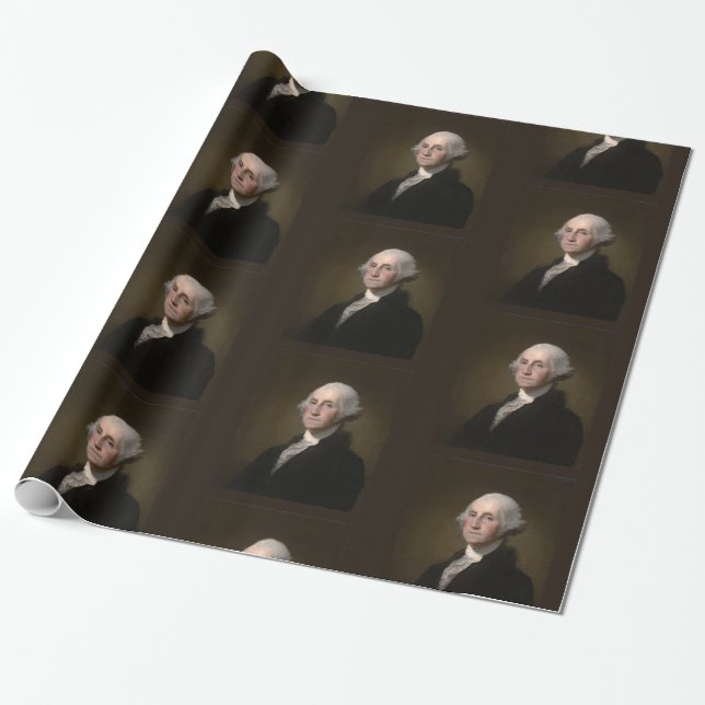 George Washington Wrapping Paper (Unrolled)