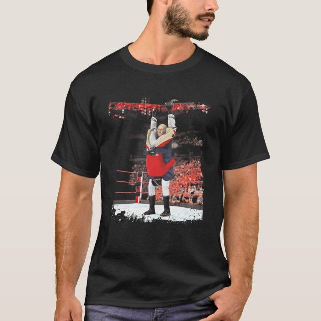 George Washington Wrestling T-Shirt (Front)