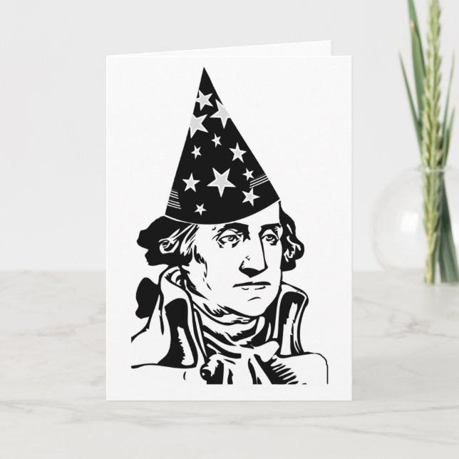 George Washington's Birthday Card (Front)