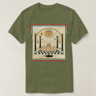 George Washington's Masonic Apron Art T-Shirt