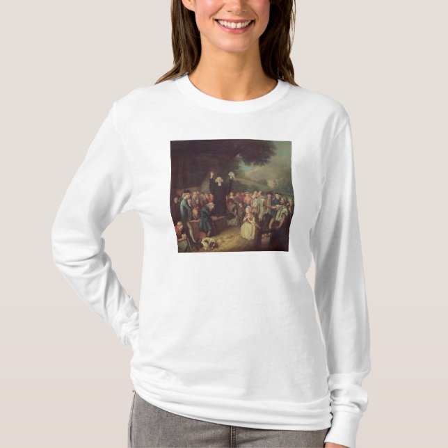 George Whitefield preaching T-Shirt (Front)