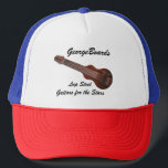 GeorgeBoards Lap Steel Guitar Baseball Hat<br><div class="desc">This is a photo of George's personal Walnut Lap Steel Guitar</div>