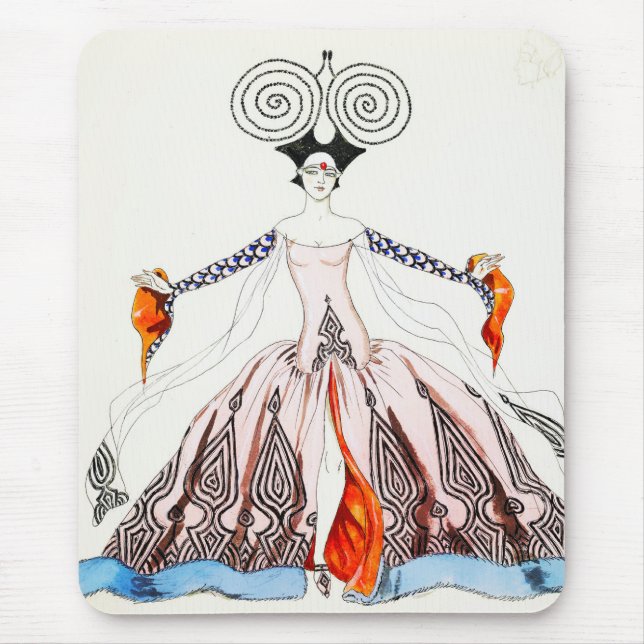 Georges Barbier Art Deco Fashion Mouse Pad (Front)