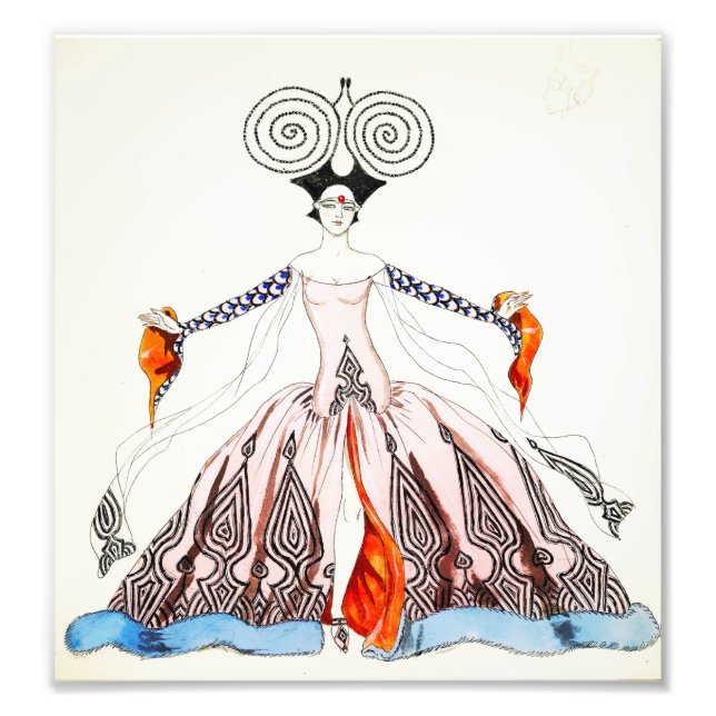 Georges Barbier Art Deco Fashion Print (Front)