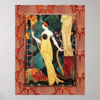 Georges Barbier Art Deco Style