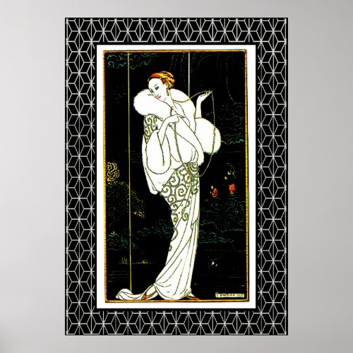 Georges Barbier Art Deco Vintage Poster