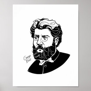 Georges Bizet Poster