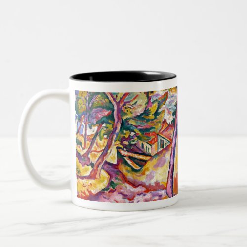 Georges Braque Landscape at LEstaque Two_Tone Coffee Mug