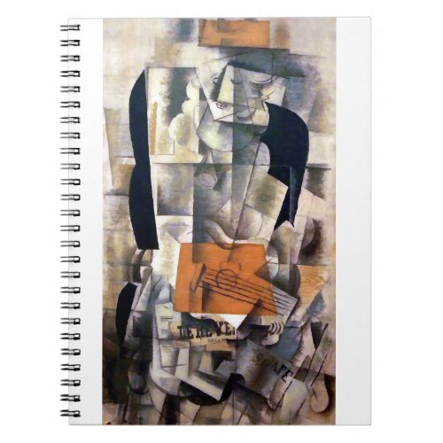 Georges Braque Woman with a Guitar Notebook