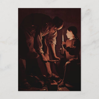 Georges de La Tour Art Postcard