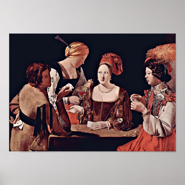 Georges de La Tour by Georges de La Tour Poster (Front)