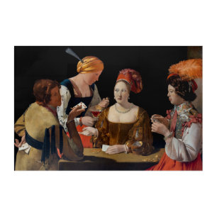 Georges de la Tour - Cheat with Ace of Diamonds Acrylic Print