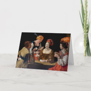 Georges de la Tour - Cheat with Ace of Diamonds Card