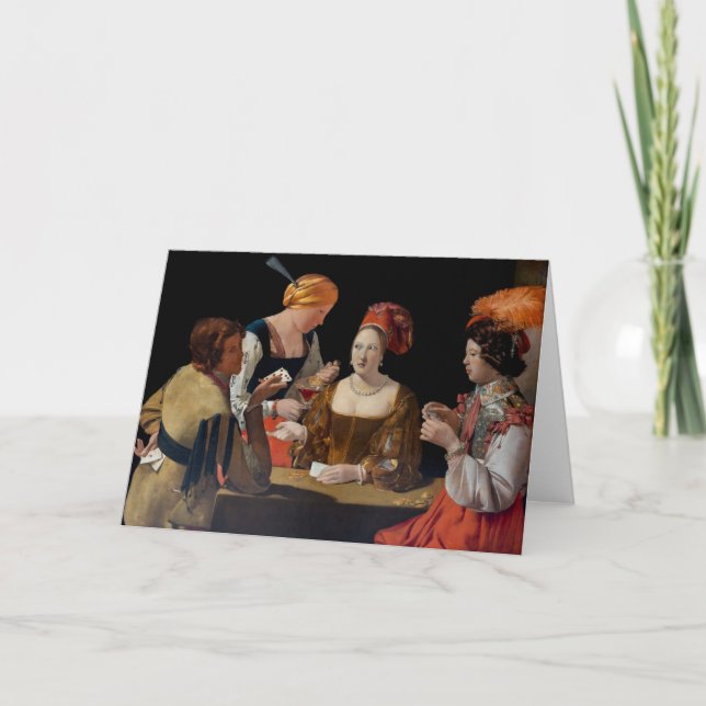 Georges de la Tour - Cheat with Ace of Diamonds Card (Front)