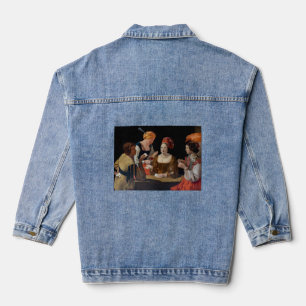 Georges de la Tour - Cheat with Ace of Diamonds Denim Jacket
