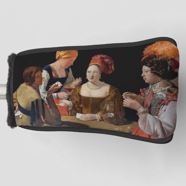 Georges de la Tour - Cheat with Ace of Diamonds Golf Head Cover (Front)