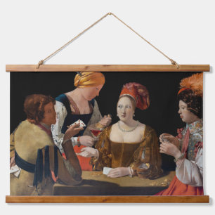 Georges de la Tour - Cheat with Ace of Diamonds Hanging Tapestry
