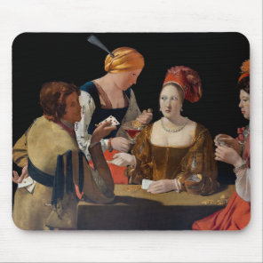 Georges de la Tour - Cheat with Ace of Diamonds Mouse Pad