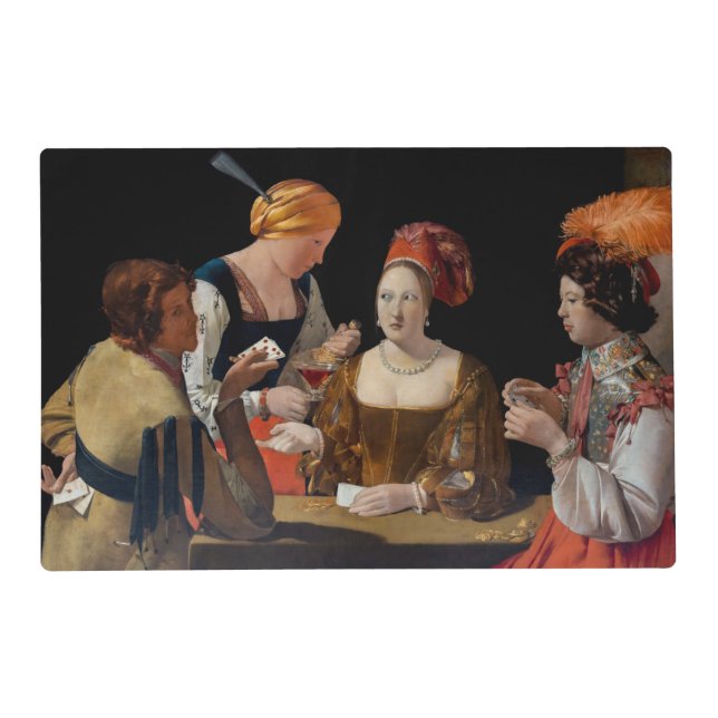 Georges de la Tour - Cheat with Ace of Diamonds Placemat (Front)