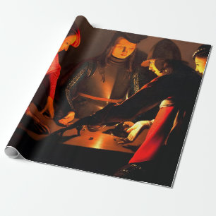 Georges de la Tour - The Dices Players Wrapping Paper