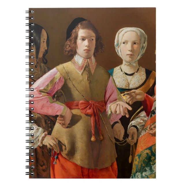 Georges de la Tour - The Fortune Teller Notebook (Front)