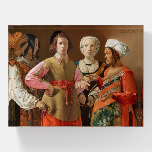 Georges de la Tour - The Fortune Teller Paperweight (Front)
