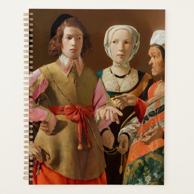Georges de la Tour - The Fortune Teller Planner (Front)
