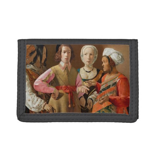 Georges de la Tour _ The Fortune Teller Trifold Wallet