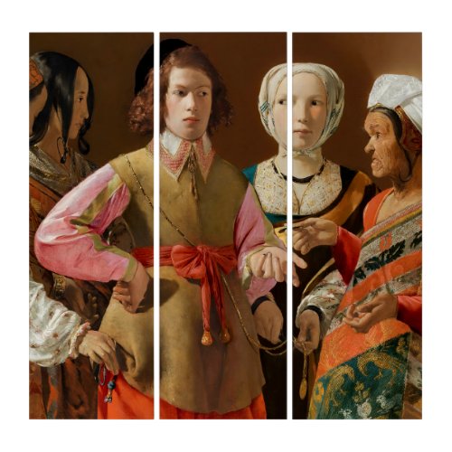 Georges de la Tour _ The Fortune Teller Triptych