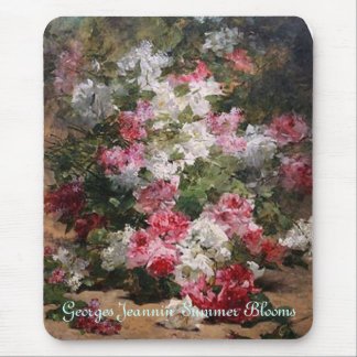 Georges Jeannin  Summer Blooms Mouse Pad