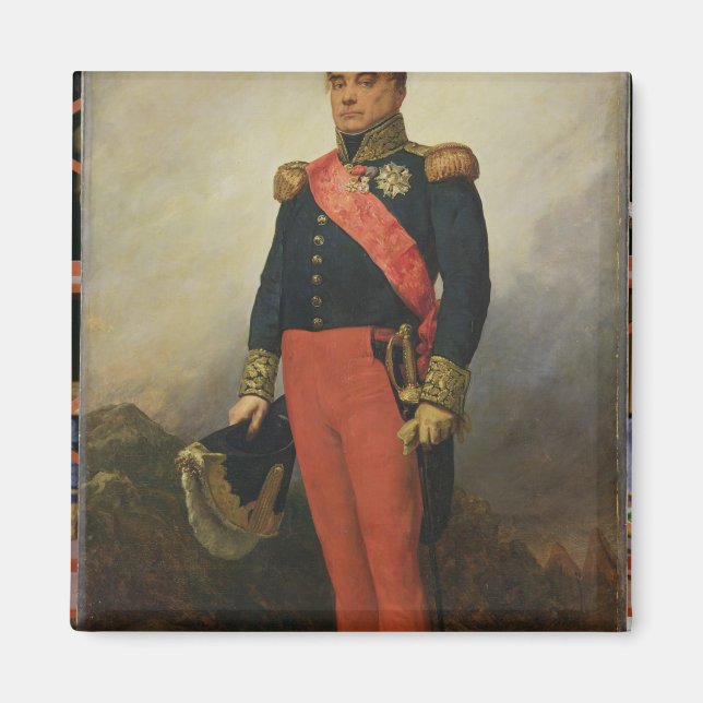 Georges Mouton  Count of Lobau, 1835 Magnet (Front)