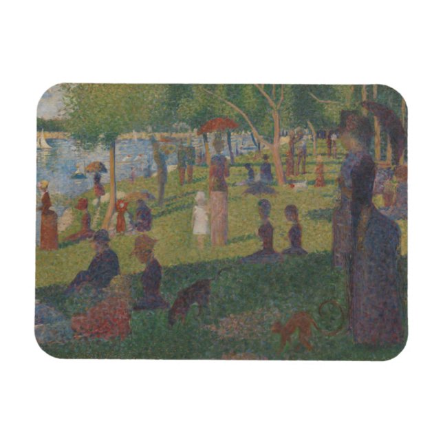 Georges Pierre Seurat | Study for A Sunday on La G Magnet (Horizontal)
